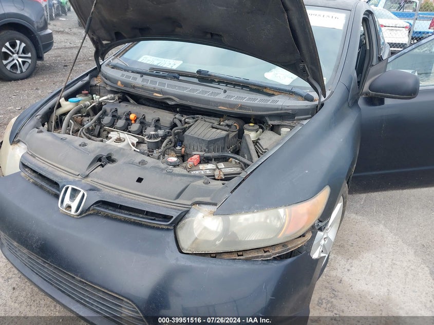 2008 Honda Civic Ex-L VIN: 2HGFG11958H554345 Lot: 39951516