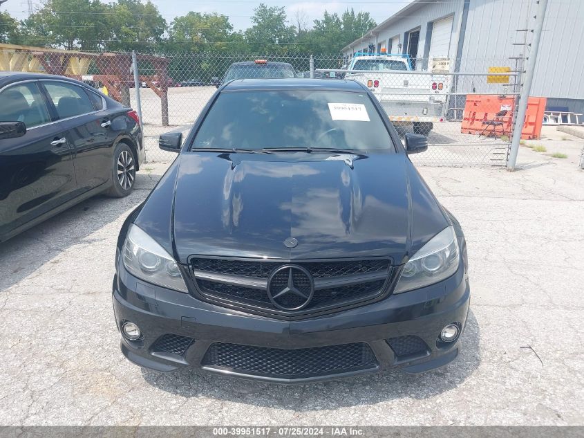 2010 Mercedes-Benz C 63 Amg VIN: WDDGF7HBXAF437858 Lot: 39951517