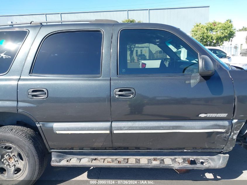 2003 Chevrolet Tahoe Ls VIN: 1GNEC13V33R151030 Lot: 39951524