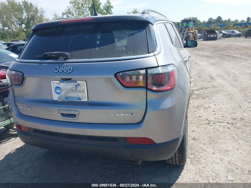 2018 JEEP COMPASS LIMITED 4X4 - 3C4NJDCB1JT307057