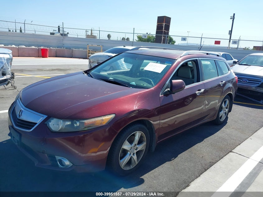 2012 Acura Tsx 2.4 VIN: JH4CW2H64CC003548 Lot: 39951557
