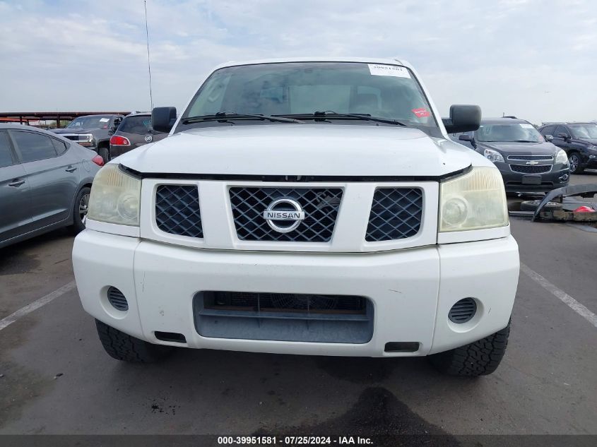 2005 Nissan Titan Xe VIN: 1N6AA07A15N508906 Lot: 39951581