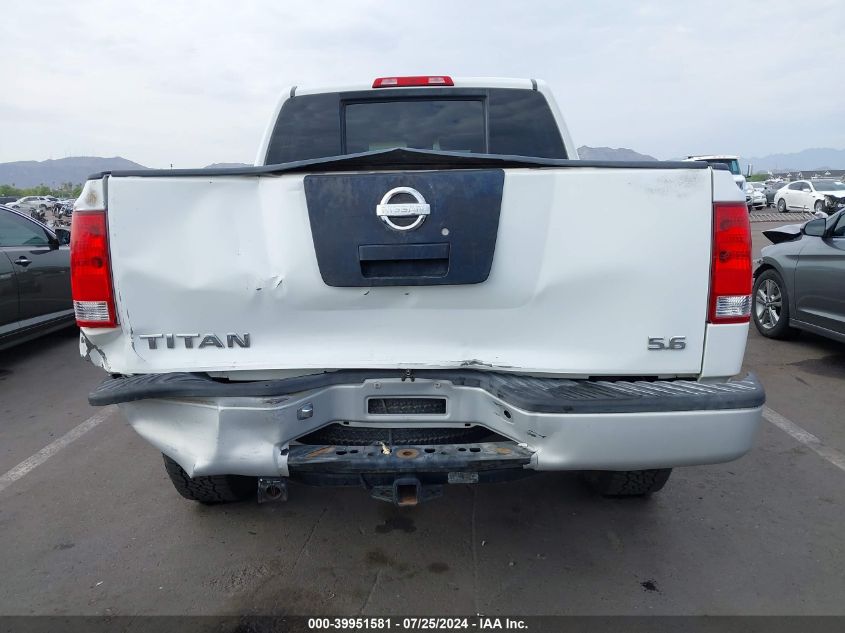 2005 Nissan Titan Xe VIN: 1N6AA07A15N508906 Lot: 39951581