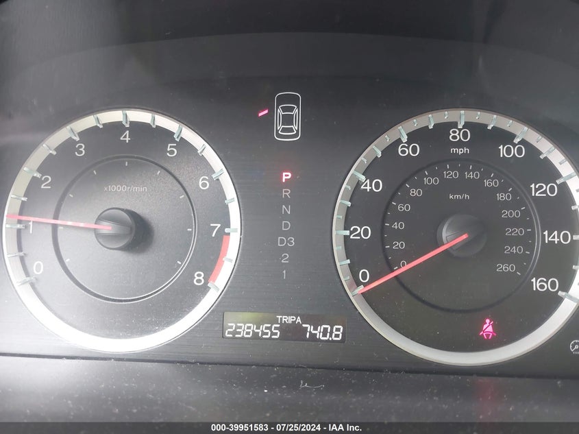 2011 Honda Accord 2.4 Ex VIN: 1HGCP2F73BA105400 Lot: 39951583