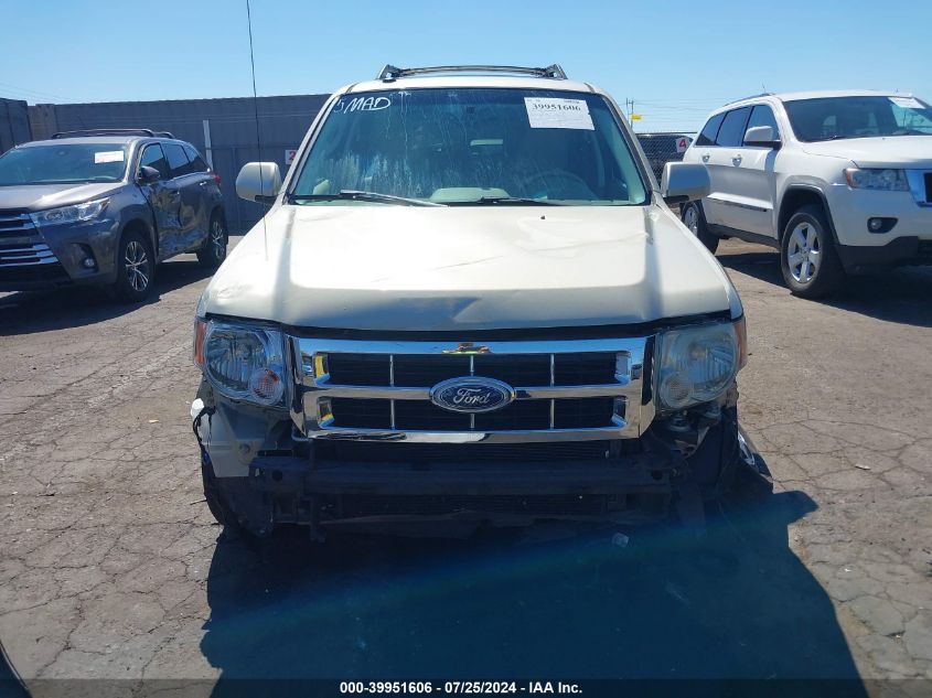 2011 Ford Escape Limited VIN: 1FMCU0EG1BKA56376 Lot: 39951606