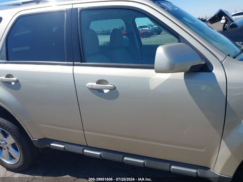 2011 Ford Escape Limited VIN: 1FMCU0EG1BKA56376 Lot: 39951606