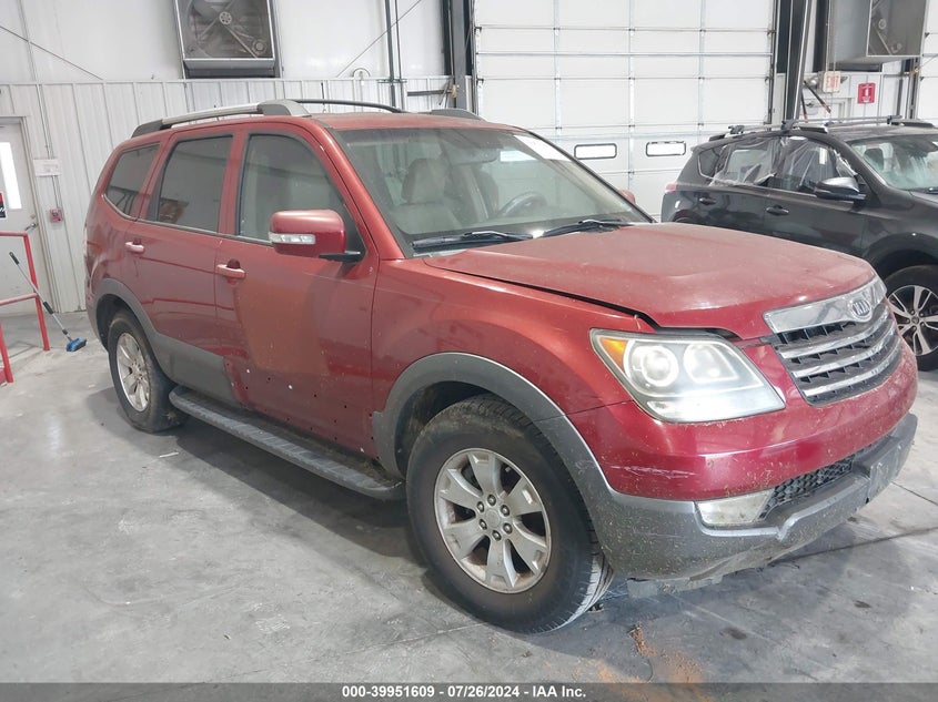 2009 Kia Borrego Lx/Ex VIN: KNDJJ741995014427 Lot: 39951609