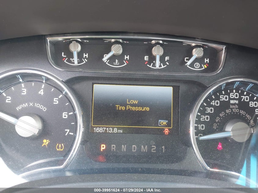 2012 Ford F-150 Lariat VIN: 1FTFW1ET5CKD74324 Lot: 39951624