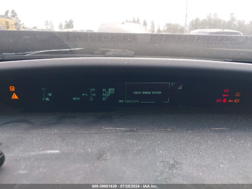 2011 Toyota Prius VIN: JTDKN3DU0B0303372 Lot: 39951639