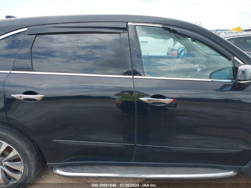 2015 Acura Mdx Technology Pkg W/Entertainment Pkg VIN: 5FRYD4H60FB002704 Lot: 39951646