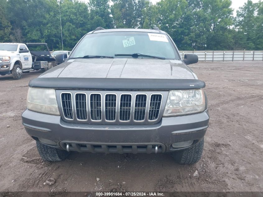 2003 Jeep Grand Cherokee Overland VIN: 1J8GW68J03C532275 Lot: 39951684