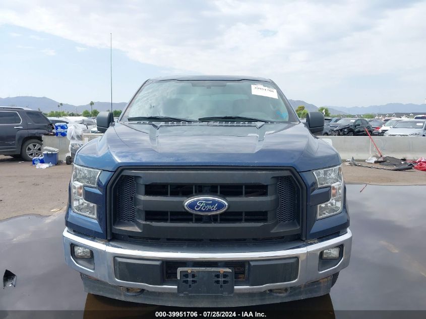 2017 Ford F-150 Xl VIN: 1FTEW1EP9HKE21229 Lot: 39951706