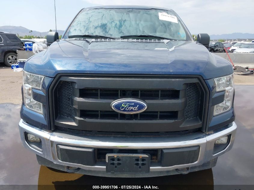 2017 Ford F-150 Xl VIN: 1FTEW1EP9HKE21229 Lot: 39951706