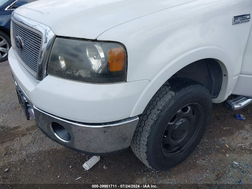 2006 Ford F-150 Lariat/Xlt VIN: 1FTRX12VX6FB68638 Lot: 39951711