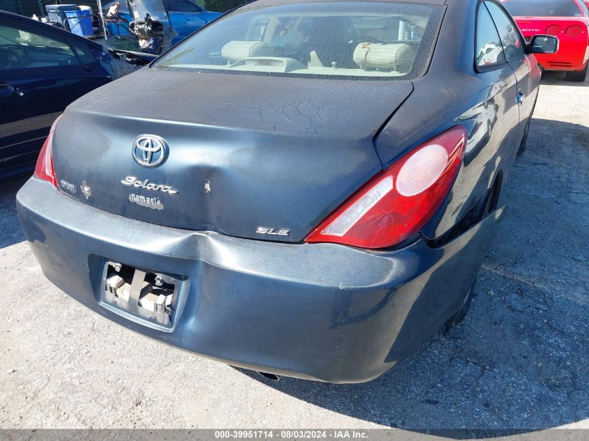 2005 Toyota Camry Solara Se/Se Sport/Sle VIN: 4T1CE38P65U956208 Lot: 39951714