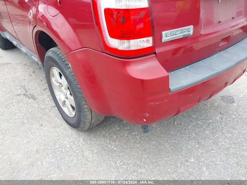 2011 Ford Escape Limited VIN: 1FMCU0EG3BKB60285 Lot: 39951718