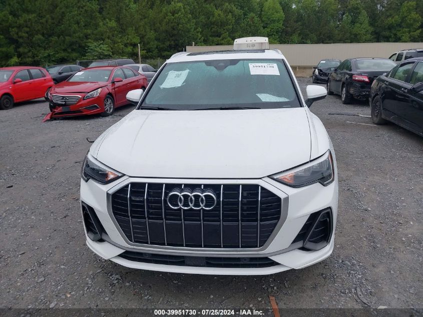 2022 Audi Q3 Premium 45 Tfsi S Line Quattro Tiptronic VIN: WA1DECF34N1087015 Lot: 39951730