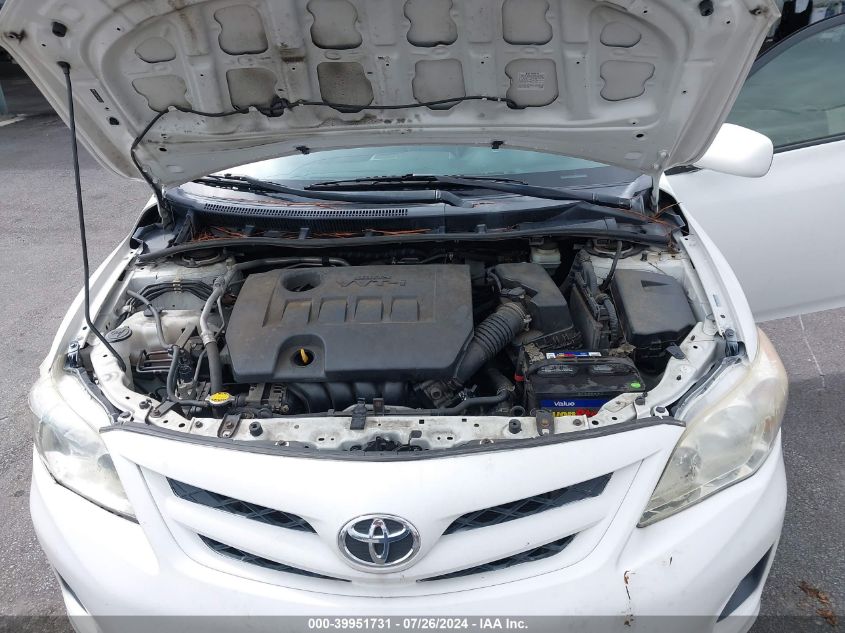 2011 Toyota Corolla Le VIN: JTDBU4EE9BJ097012 Lot: 39951731