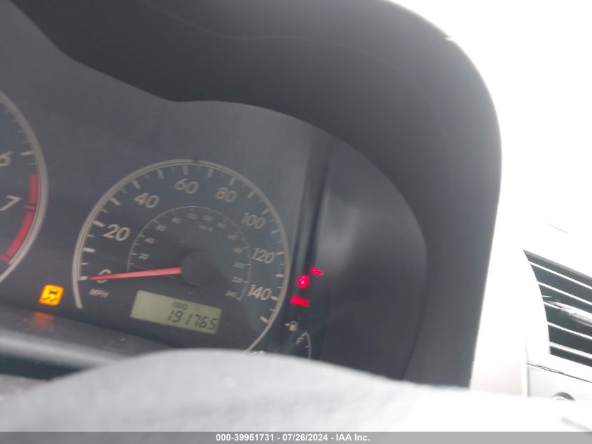 2011 Toyota Corolla Le VIN: JTDBU4EE9BJ097012 Lot: 39951731