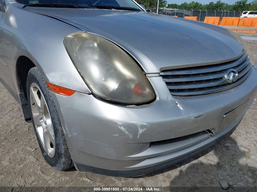 2004 Infiniti G35 VIN: JNKCV51E24M103911 Lot: 39951800