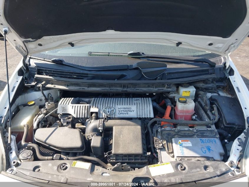 2010 Toyota Prius VIN: JTDKN3DUXA0113013 Lot: 39951801