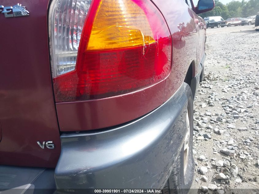 2001 Hyundai Santa Fe 2.7L V6 Gls/2.7L V6 Lx/Gls VIN: KM8SC83D71U006719 Lot: 39951901