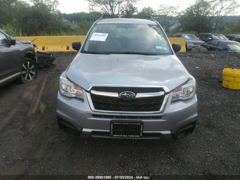 2018 Subaru Forester 2.5I VIN: JF2SJABC0JH452103 Lot: 39951995