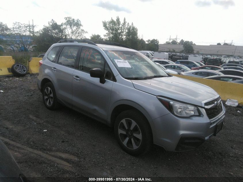 2018 Subaru Forester 2.5I VIN: JF2SJABC0JH452103 Lot: 39951995