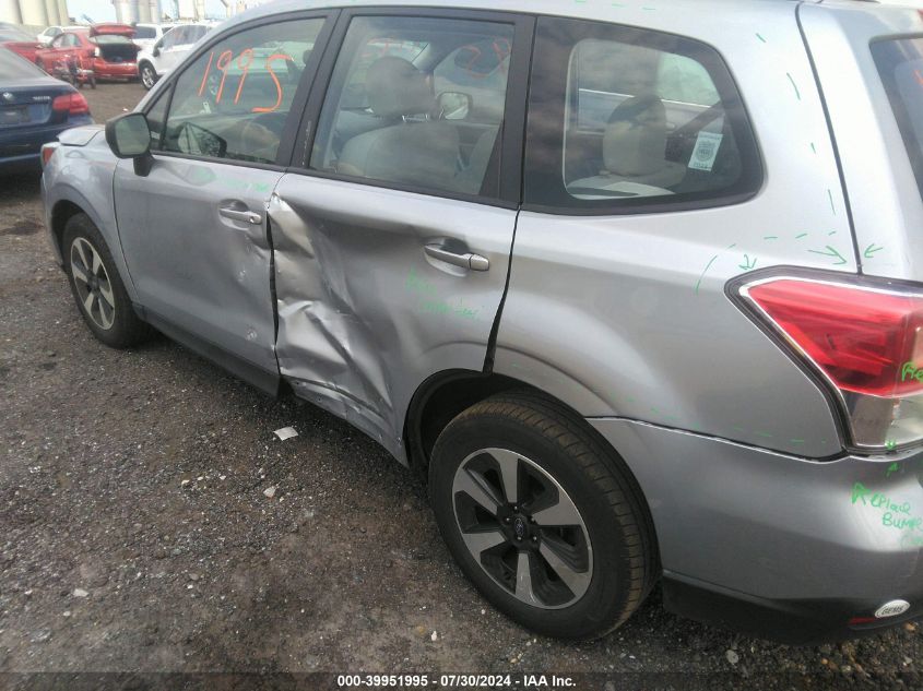 2018 Subaru Forester 2.5I VIN: JF2SJABC0JH452103 Lot: 39951995