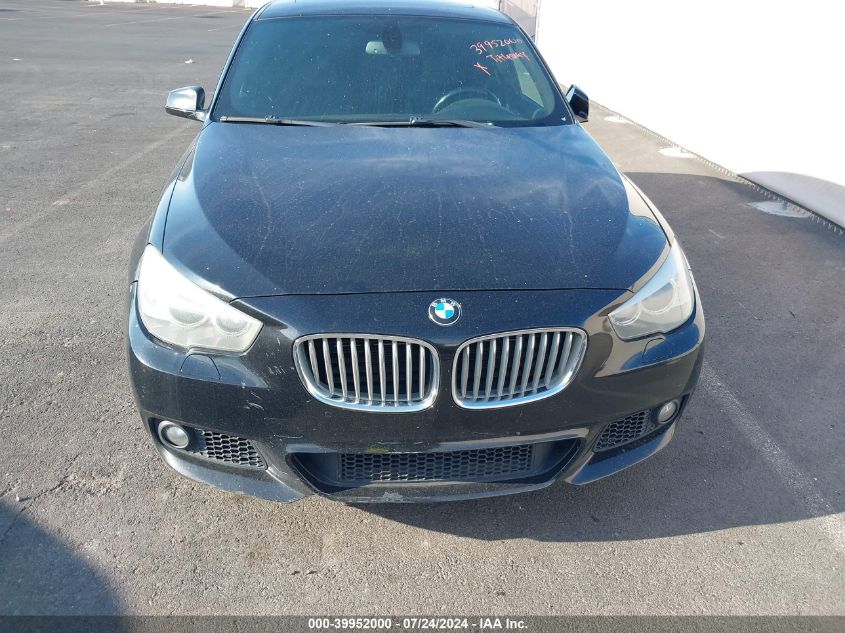 2012 BMW 550I Gran Turismo VIN: WBASN4C59CC210220 Lot: 39952000