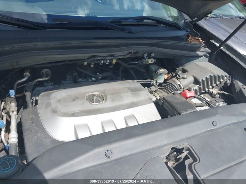 2012 Acura Mdx VIN: 2HNYD2H26CH501395 Lot: 39952019