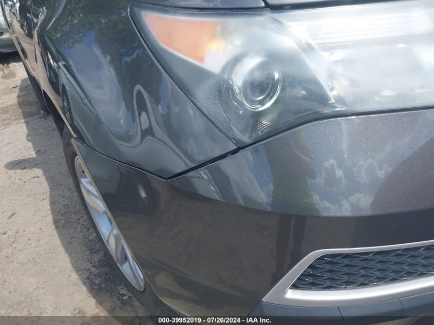 2012 Acura Mdx VIN: 2HNYD2H26CH501395 Lot: 39952019