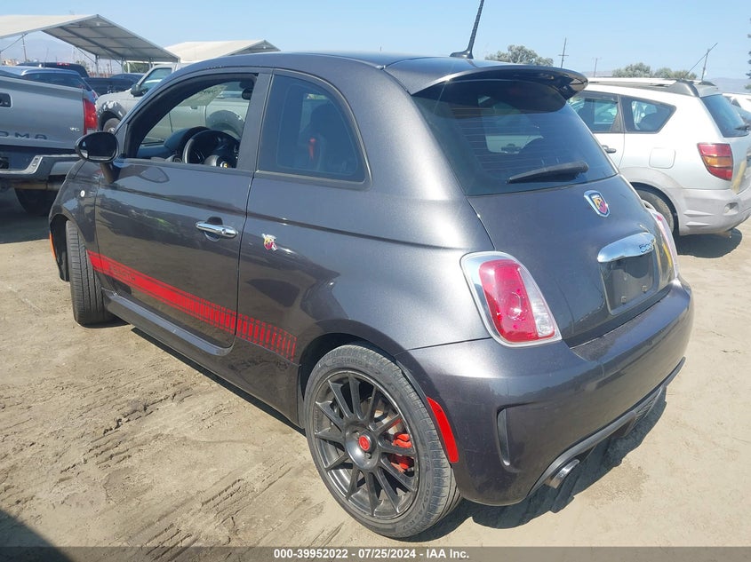 2015 Fiat 500 Abarth VIN: 3C3CFFFH5FT508945 Lot: 39952022