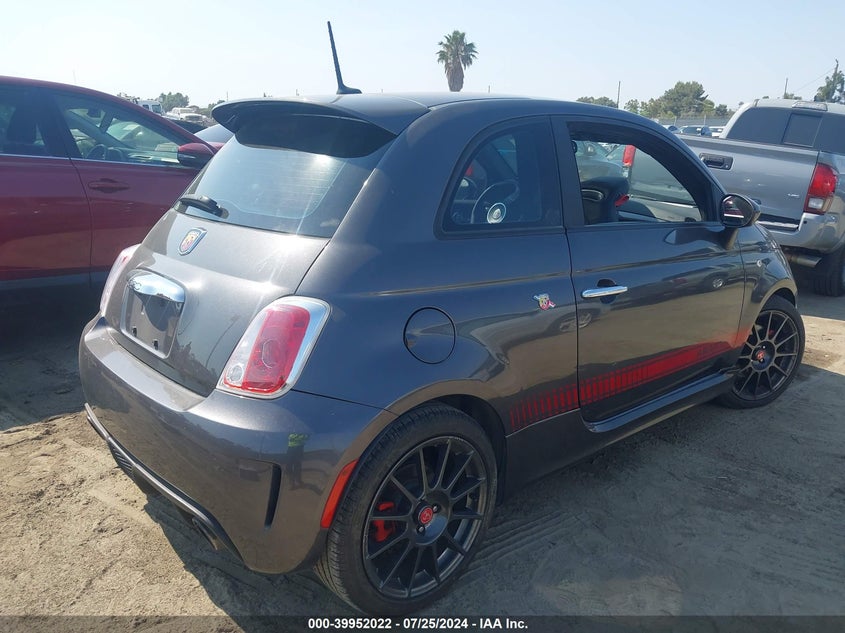 2015 Fiat 500 Abarth VIN: 3C3CFFFH5FT508945 Lot: 39952022