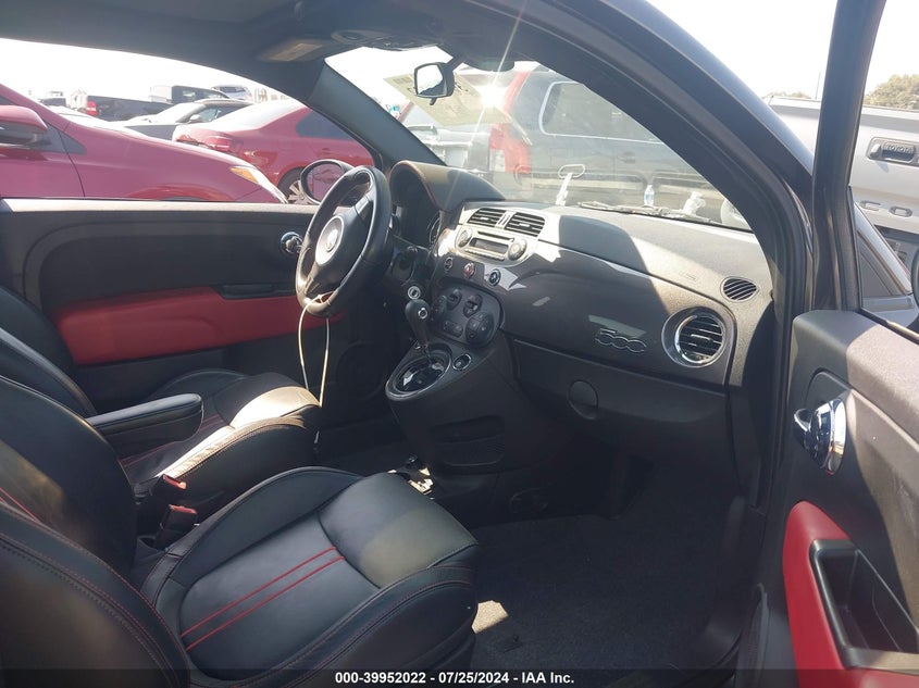 2015 Fiat 500 Abarth VIN: 3C3CFFFH5FT508945 Lot: 39952022