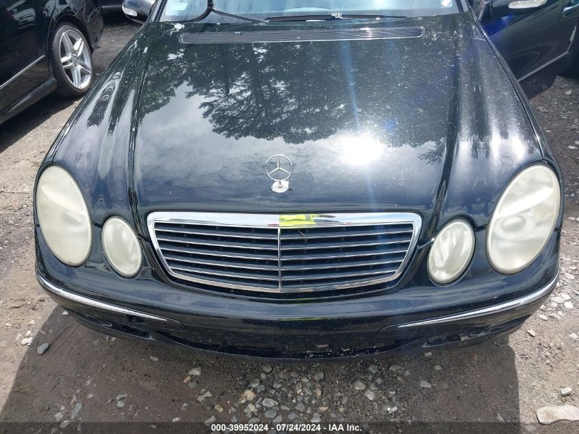 2003 Mercedes-Benz E 500 VIN: WDBUF70J73A125902 Lot: 39952024