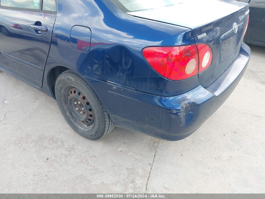 2005 Toyota Corolla Le VIN: 2T1BR30E95C424978 Lot: 39952030