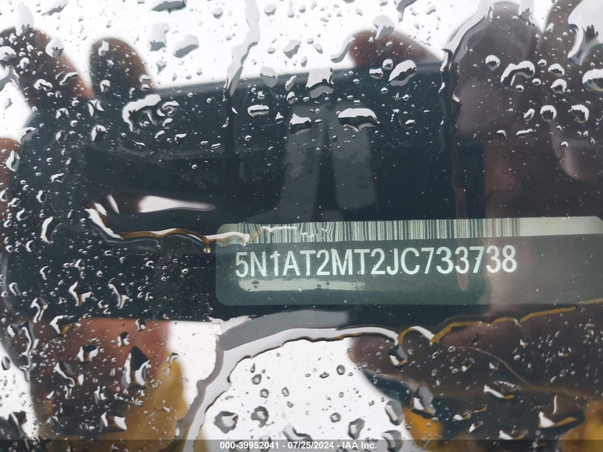 2018 NISSAN ROGUE SV - 5N1AT2MT2JC733738