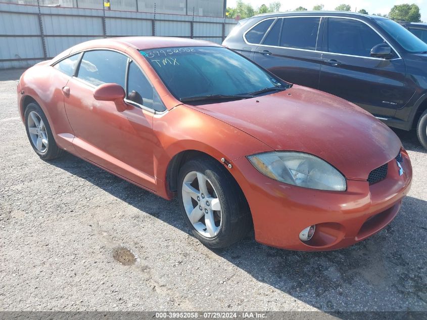 2006 Mitsubishi Eclipse Gs VIN: 4A3AK24F36E052191 Lot: 40837815