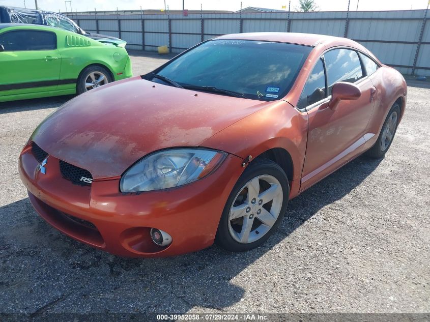 2006 Mitsubishi Eclipse Gs VIN: 4A3AK24F36E052191 Lot: 40837815