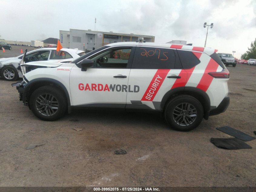 2022 Nissan Rogue S Intelligent Awd VIN: 5N1BT3AB7NC709530 Lot: 39952075