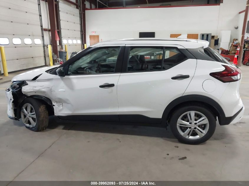 2022 Nissan Kicks S Xtronic Cvt VIN: 3N1CP5BV4NL527888 Lot: 39952093