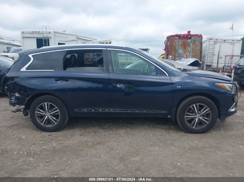 2017 Infiniti Qx60 VIN: 5N1DL0MNXHC501305 Lot: 39952101