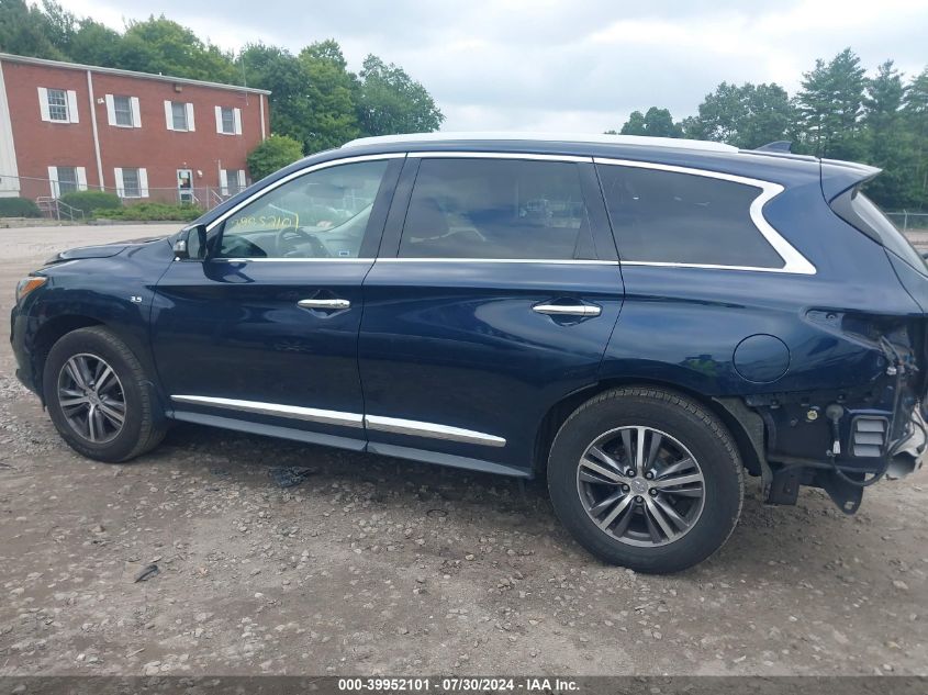 2017 Infiniti Qx60 VIN: 5N1DL0MNXHC501305 Lot: 39952101