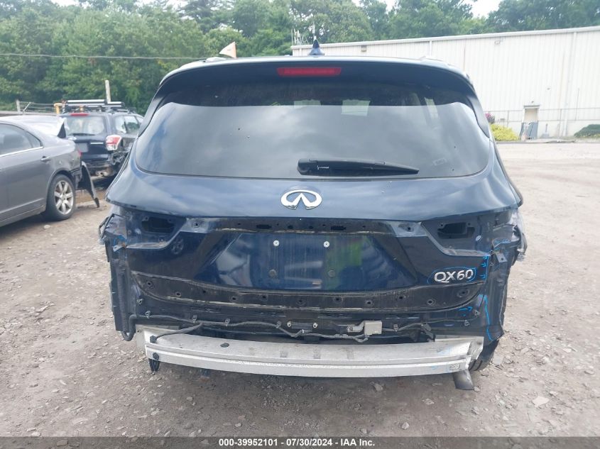 2017 Infiniti Qx60 VIN: 5N1DL0MNXHC501305 Lot: 39952101