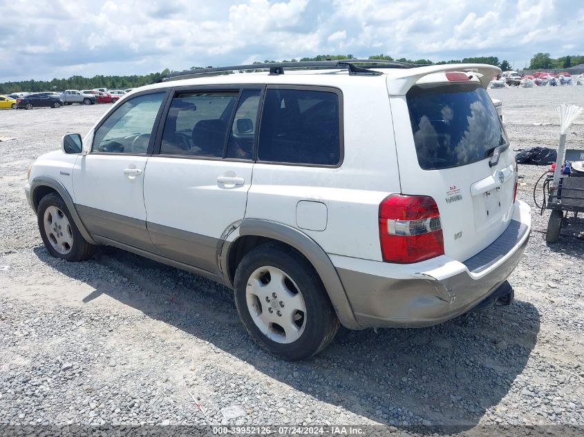 2004 Toyota Highlander Limited V6 VIN: JTEDP21A740014365 Lot: 39952126