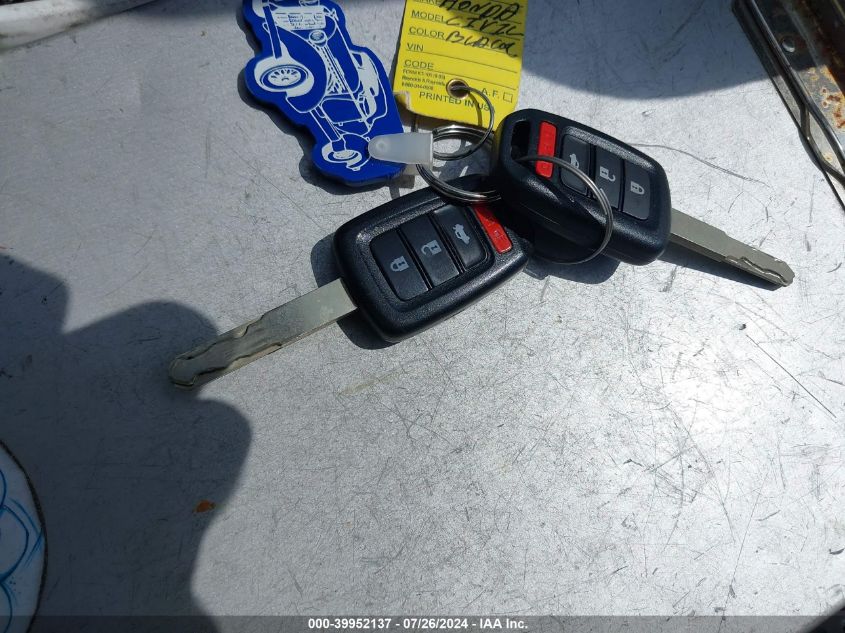 VIN 2HGFC2F60KH529540 2019 HONDA CIVIC LX