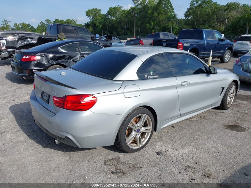 2015 BMW 435I xDrive VIN: WBA3T7C59F5A36401 Lot: 39952143