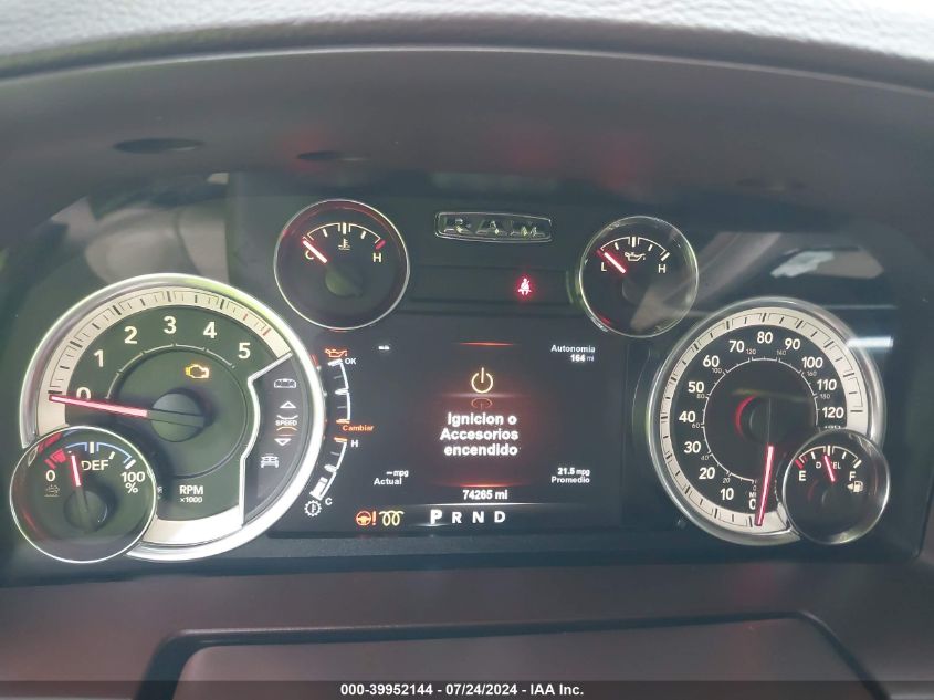 1C6RR7NM9JS336194 | 2018 RAM 1500