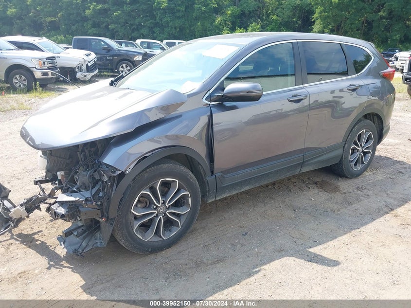 VIN 7FARW2H56NE050111 2022 HONDA CR-V AWD EX